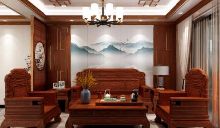 保亭如何装饰中式风格客厅？